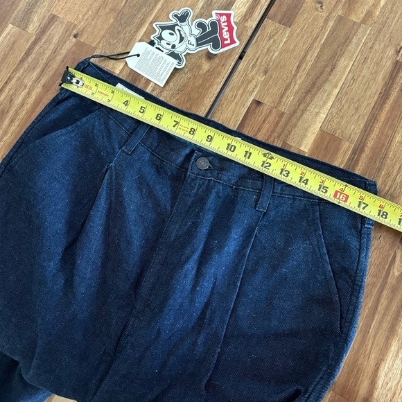 LEVI’S premium High Rise Loose fit wide leg denim jeans Felix Cat. Sz 32x32. NWT - Picture 13 of 16